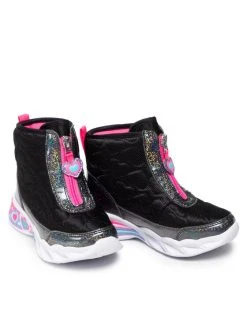 Flash Sale 👏 Skechers Μπότες Χιονιού Heart Hugger 302666L/BKMT Μαύρο ⌛ -Παπούτσια παιδικά unnamed file 1008
