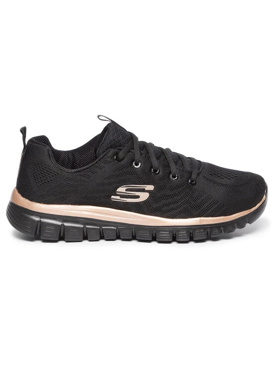 Εκπτωση 😉 Skechers Υποδήματα Παπούτσια Get Connected 12615/BKRG Μαύρο 😀 4 Εκπτωση 😉 Skechers Υποδήματα Παπούτσια Get Connected 12615/BKRG Μαύρο 😀 - Image 2