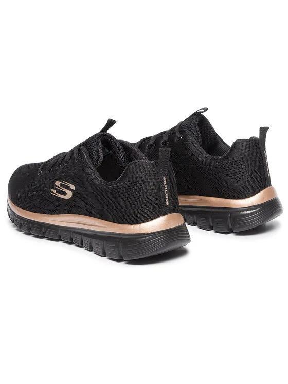 Εκπτωση 😉 Skechers Υποδήματα Παπούτσια Get Connected 12615/BKRG Μαύρο 😀 5 Εκπτωση 😉 Skechers Υποδήματα Παπούτσια Get Connected 12615/BKRG Μαύρο 😀 - Image 3