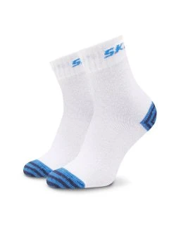 Φτηνός ⭐ Skechers Ψηλές Κάλτσες Σετ ψηλές κάλτσες παιδικές 4 τεμαχίων SK41092 Λευκό ⭐ -Παπούτσια παιδικά unnamed file 1253