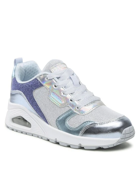 Προώθηση 🤩 Skechers Κοντά Αθλητικά Αθλητικά Metallic Remix 310513L/LBMT Ασημί ✨ 3 Προώθηση 🤩 Skechers Κοντά Αθλητικά Αθλητικά Metallic Remix 310513L/LBMT Ασημί ✨