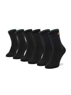 Η καλύτερη συμφωνία ✨ Skechers Ψηλές Κάλτσες Σετ ψηλές κάλτσες παιδικές 3 τεμαχίων SK-SK41064 Μαύρο 🎉