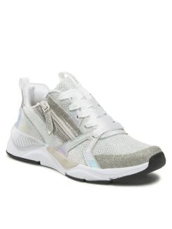 Best Pirce ⭐ Skechers Κοντά Αθλητικά Αθλητικά Sleek Shines 310251L/WSL Ασημί ✔️