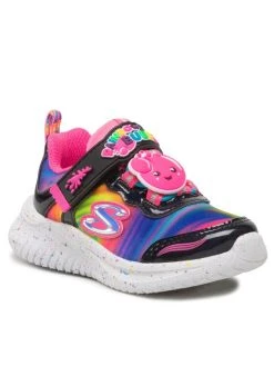Νέος 🔥 Skechers Κοντά Αθλητικά Αθλητικά Jumpsters 02215N/BKMT Έγχρωμο 💯