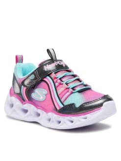 Ολοκαίνουργιο ✨ Skechers Αθλητικά Rainbow Lux-Heart Lights 302308L/BKMT Ροζ 👏