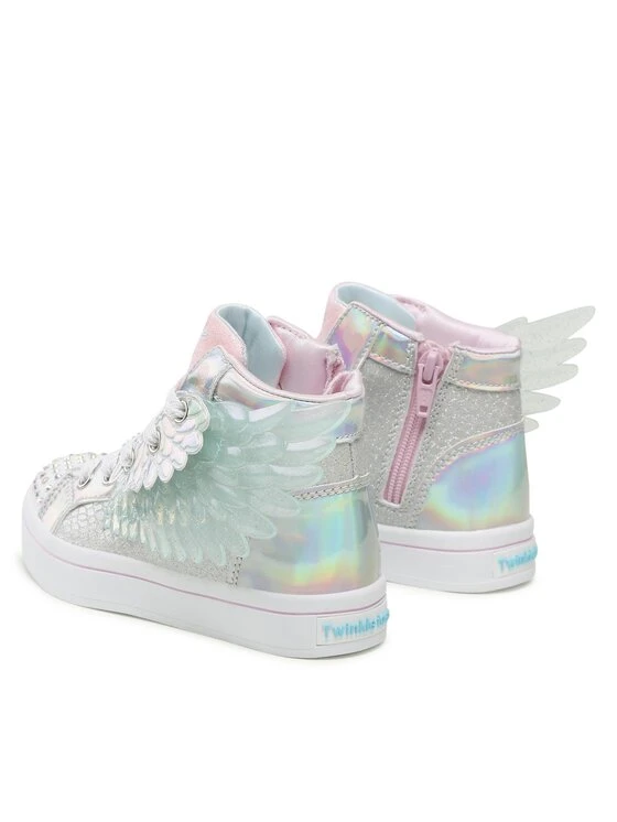 Η καλύτερη συμφωνία ✨ Skechers Ψηλά Sneakers Sneakers Unicorn Wings 314401L/SLPK Ασημί 🌟 5 Η καλύτερη συμφωνία ✨ Skechers Ψηλά Sneakers Sneakers Unicorn Wings 314401L/SLPK Ασημί 🌟 - Image 3