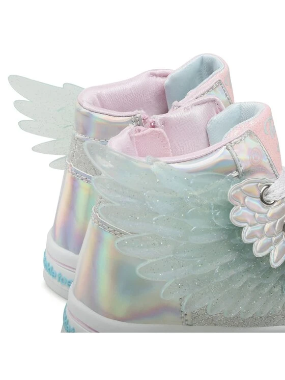 Η καλύτερη συμφωνία ✨ Skechers Ψηλά Sneakers Sneakers Unicorn Wings 314401L/SLPK Ασημί 🌟 7 Η καλύτερη συμφωνία ✨ Skechers Ψηλά Sneakers Sneakers Unicorn Wings 314401L/SLPK Ασημί 🌟 - Image 5