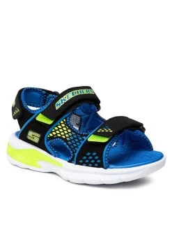 Αγορά 🌟 Skechers Σανδάλια Beach Glower 90558L/BBLM Μαύρο 👏