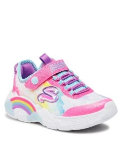 Προϋπολογισμός 🎁  Skechers Αθλητικά Rainbow Racer 302300L/PKMT Ροζ ⭐