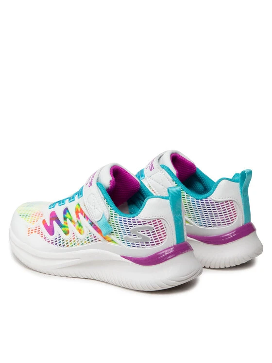 Νέος ⌛ Skechers Αθλητικά Radiant Swirl 302434L/WMLT Λευκό 🧨 5 Νέος ⌛ Skechers Αθλητικά Radiant Swirl 302434L/WMLT Λευκό 🧨 - Image 3