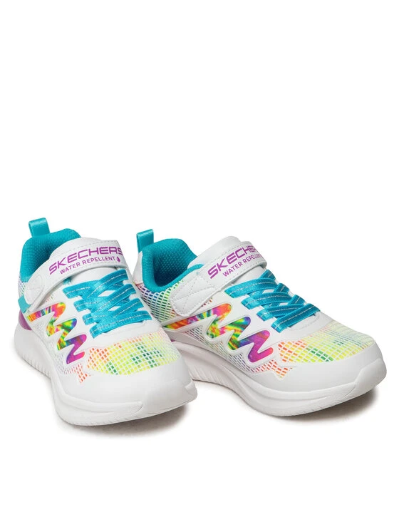 Νέος ⌛ Skechers Αθλητικά Radiant Swirl 302434L/WMLT Λευκό 🧨 7 Νέος ⌛ Skechers Αθλητικά Radiant Swirl 302434L/WMLT Λευκό 🧨 - Image 5