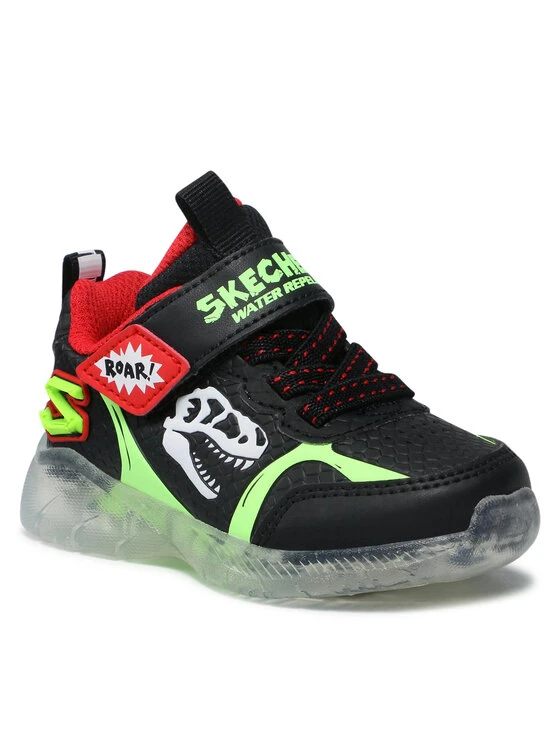 Συμφωνίες ⭐ Skechers Αθλητικά Dino-Glow 401521N/BKLM Μαύρο ✔️ 3 Συμφωνίες ⭐ Skechers Αθλητικά Dino-Glow 401521N/BKLM Μαύρο ✔️