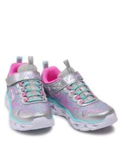 Εξοδος ⌛ Skechers Κορίτσι Αθλητικά Galaxy Lights 10920L/SMLT Ασημί ⌛ -Παπούτσια παιδικά unnamed file 648