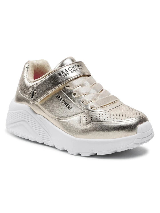 Ολοκαίνουργιο 🥰 Skechers Κορίτσι Αθλητικά Chrome Steps 310453L/GLD Χρυσό ❤️ 3 Ολοκαίνουργιο 🥰 Skechers Κορίτσι Αθλητικά Chrome Steps 310453L/GLD Χρυσό ❤️