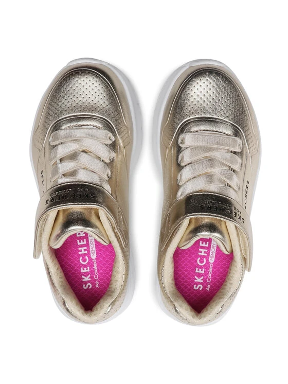 Ολοκαίνουργιο 🥰 Skechers Κορίτσι Αθλητικά Chrome Steps 310453L/GLD Χρυσό ❤️ 8 Ολοκαίνουργιο 🥰 Skechers Κορίτσι Αθλητικά Chrome Steps 310453L/GLD Χρυσό ❤️ - Image 6