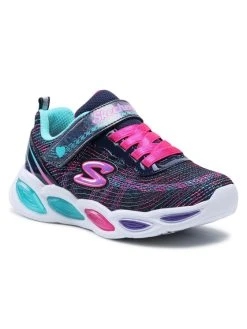 Προώθηση ✔️ Skechers Κορίτσι Αθλητικά Sparkle Glow 20300L/NVMT Σκούρο μπλε ⌛