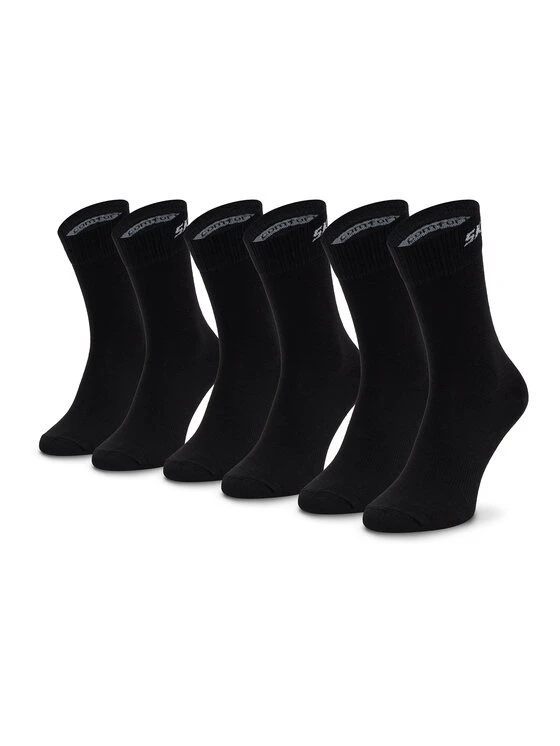 Πολύ καλή προσφορά ❤️ Skechers Ψηλές Κάλτσες Σετ 3 ζευγάρια ψηλές κάλτσες Unisex SK41040 Μαύρο 🧨 3 Πολύ καλή προσφορά ❤️ Skechers Ψηλές Κάλτσες Σετ 3 ζευγάρια ψηλές κάλτσες Unisex SK41040 Μαύρο 🧨