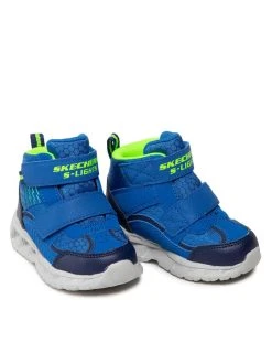 Best Pirce ❤️ Skechers Μποτίνια Frosty Fun 401504N/BLNV Μπλε ✔️ -Παπούτσια παιδικά unnamed file 990