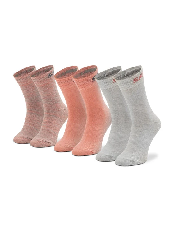 Φτηνός 🥰 Skechers Ψηλές Κάλτσες Σετ ψηλές κάλτσες παιδικές 3 τεμαχίων SK41053 Ροζ 💯 2 Φτηνός 🥰 Skechers Ψηλές Κάλτσες Σετ ψηλές κάλτσες παιδικές 3 τεμαχίων SK41053 Ροζ 💯